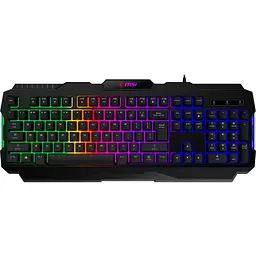Клавіатура MSI Forge GK100 UA Black (S11-04UA221-HH9) [135196]