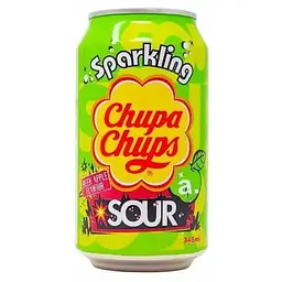 Напій газований Chupa Chups Green Apple 345 мл