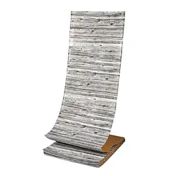 Самоклеюча 3D панель під дерево кольору зебри Sticker Wall 20000х700х3мм - мініатюра 1