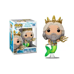 Фігурка Funko Pop Фанко Поп The Little Mermaid King Triton Русалочка Король Тритон 10 см LM KT 1365 - мініатюра 2