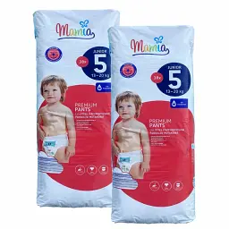 Підгузки-трусики Mamia Premium Pants Junior 5 (13-20 кг) 76 шт