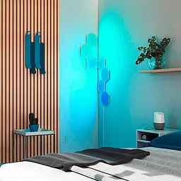 Жорсткі роз'єми для підключення додаткових світлодіодних панелей Nanoleaf Shapes Rigid Linkers 9шт (NC04-0042) [87859] - мініатюра 6