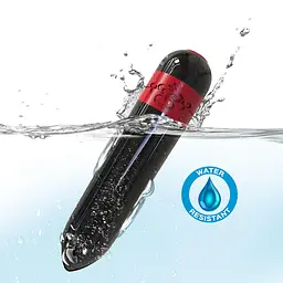 Вібратор Boss Series Rocket 9.1 см чорний - мініатюра 6