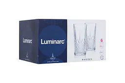 Набір склянок Luminarc Rhodes, 6 шт. (6470201) - мініатюра 3