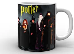 Кружка GeekLand Harry Potter Гаррі Поттер учні Гоґвортса HP.02.012 - мініатюра 3