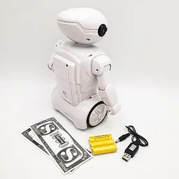 Дитячий Іграшковий Сейф Робот з Електронним Кодовим замком і Нічником Robot Piggy Bank - мініатюра 8