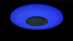 Люстра світлодіодна Splendid Ray LY8338, 48W, 3000K, білий акрил, сучасний стиль з пультом та Bluetooth - мініатюра 7