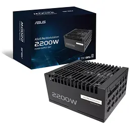 Блок живлення ASUS Pro WS 2200W 80+ Platinum (90YE00Z1-B0NA00) Black - мініатюра 9