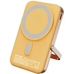 Універсальна мобільна батарея 10000 mAh, ColorWay, Amber, 22.5 Вт, 2xType-C (PD3.0), бездротова зарядка MagSafe (15 Вт), LED дисплей (CW-PB100LPA2Y-WPDD)