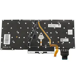 Клавіатура для ноутбука LENOVO (ThinkPad: X1 Карбоновий 7th Gen) rus чорний без фрейма підсвічування клавіш - мініатюра 2