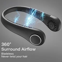 Персональний шийний вентилятор Dreamy Cubby Neck Fan 3 рівня USB - мініатюра 4