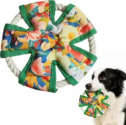 М'яке фрізбі для собак Derby Pet Garden - Cotton Rope Dog Frisbee Toy - мініатюра 3