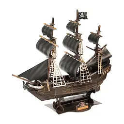 Пазл Cubic Fun 3D Корабель Чорної Бороди Помста Королеви Анн (T4005h) - мініатюра 2