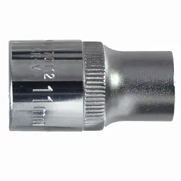 Насадка шестигранна коротка 1/2" 11мм CrV ULTRA (6070112) - мініатюра 5