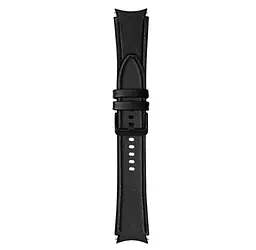 Ремінець Primolux Leather Silicone для годинника Samsung Galaxy Watch 5/Watch 5 Pro Black - мініатюра 7