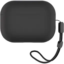 Чохол Blueo Liquid Silicone Case для Apple AirPods Pro 3 Black [151910] - мініатюра 2