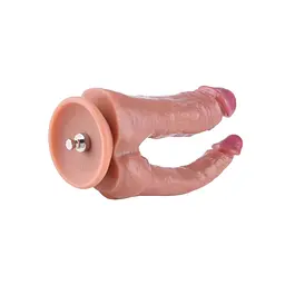 Фалоімітатор Hismith Double Penetrator 9.25″ KlicLok подвійний для секс-машин - мініатюра 13
