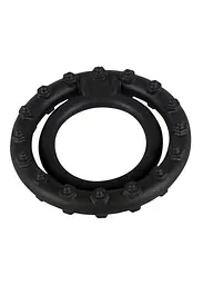 Ерекційне кільце You2Toys Steely Cockring 3.7 см чорний - мініатюра 3