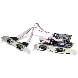 Контролер Dynamode PCI-E x1 4xCOM RS232 чіп MS9904 RS232-4port-PCIE