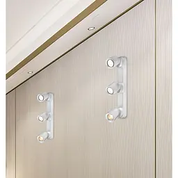 Світильник спот для ламп Eurolamp 3 х 30 Вт GU10 білий (LH3-LED-GU10(white)new) - мініатюра 4