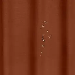 Шторка для душу та ванної Cosas з кільцями 180х200 cinnamon, кориця (ShowerCurtains_46Cinnamon_DUK_180x200_Hook) - мініатюра 4