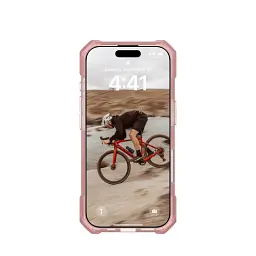 Чохол-накладка Urban Armor Gear Magsafe для Apple iPhone 16 Pro Essential Armor Rose (114448114C4C) - мініатюра 4