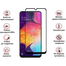 Захисне скло BeCover для Tecno Pop 7 (BF6) Black (709264) - мініатюра 3