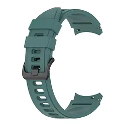Ремінець для Samsung Galaxy Watch 4 40mm - синьо-зелений ширина кріплення 20мм силікон Watchbands RiccoOne (W29-3WB39441171) - мініатюра 3