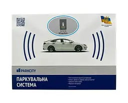 Парктронік Parkcity Kharkiv 6128/4M Grey Blue 4-датчики - мініатюра 6