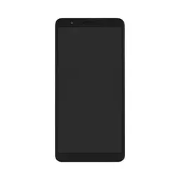 Дисплей для смартфона (телефону) Samsung Galaxy A01 CORE (2020), SM-A013, black (у зборі з тачскріном)(з рамкою)(Service Original) - мініатюра 2