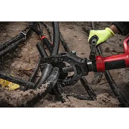 Кабелеріз гідравлічний акумуляторний MILWAUKEE, M18 HCC125-801C (зарядний пристрій M12-18 FC, 1 акумулятор М18 FВ8 8Аг, кейс) - мініатюра 3
