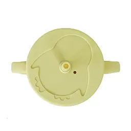 Силіконова чашка-поїлка з кришкою MGZ-0302(Yellow) 200 мл - мініатюра 3