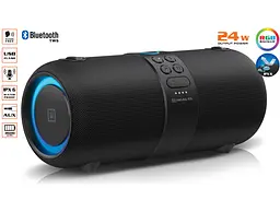 Портативная колонка бумбокс REAL-EL X735 Black