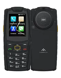 Кнопковий телефон AGM M7 1/8Gb Black (Клавіатура з кирилицею) - мініатюра 2