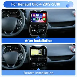 Автомагнітола Android 15 4/64GB для Renault Clio 2013–2018 з CarPlay - мініатюра 7