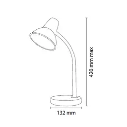 Світильник настільний LED BESTE 5W Horoz Electric білий - мініатюра 2