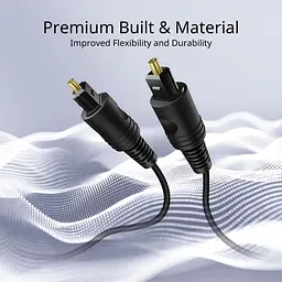 Оптичний кабель TNP Toslink S/PDIF 10,5 м для ТВ і саундбарів - мініатюра 9