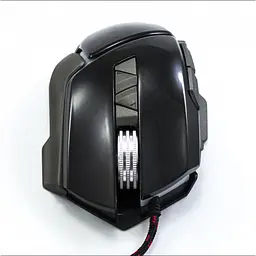 Ігрова комп'ютерна провідна мишка з підсвічуванням чорна USB Jedel GM770 - мініатюра 2