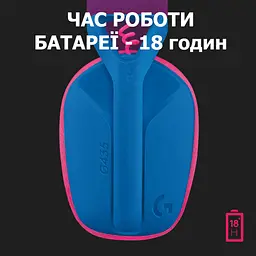 Навушники Logitech G435 Lightspeed Wireless Gaming Headset Blue (981-001062) - мініатюра 7