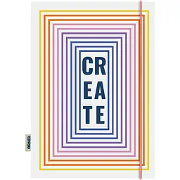 Скетчбук Orner "Create" цветной