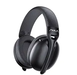 Навушники бездротові Aula S-6 Wireless Headset Black - мініатюра 2