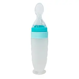 Силіконова ложка-контейнер MGZ-0108(Turquoise) об'єм 90 грам