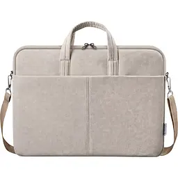 Сумка для ноутбука Defender 15.6' Solid, Beige, екокожа, 410х310х40 мм (26126) (26126_DEFENDER) - мініатюра 3