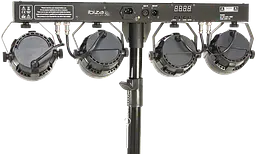 Светодиодный стенд DMX прожектор IBIZA DJLIGHT 80LED - мініатюра 3