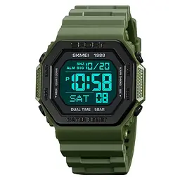 Наручний годинник Skmei 1988 Army Green, 1988AG (18477) - мініатюра 3