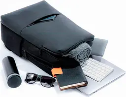 Рюкзак Xiaomi Classic business backpack 2 15.6 (ZJB4195GL) чорний - мініатюра 2