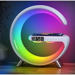 Світильник з бездротовою зарядкою для телефону 15W G11 Bluetooth RGB - мініатюра 3