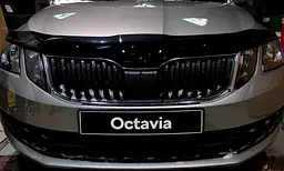Дефлектор капоту мухобійка Skoda Octavia A7 2017-