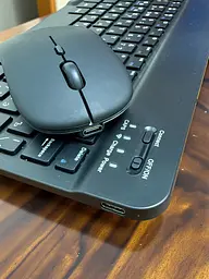 Бездротовий комплект Primo NB03 Bluetooth клавіатура і мишка - Black - мініатюра 4