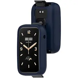 Чохол-бампер DK Силікон для Xiaomi Mi Band 7 Pro (Dark Blue) - мініатюра 2